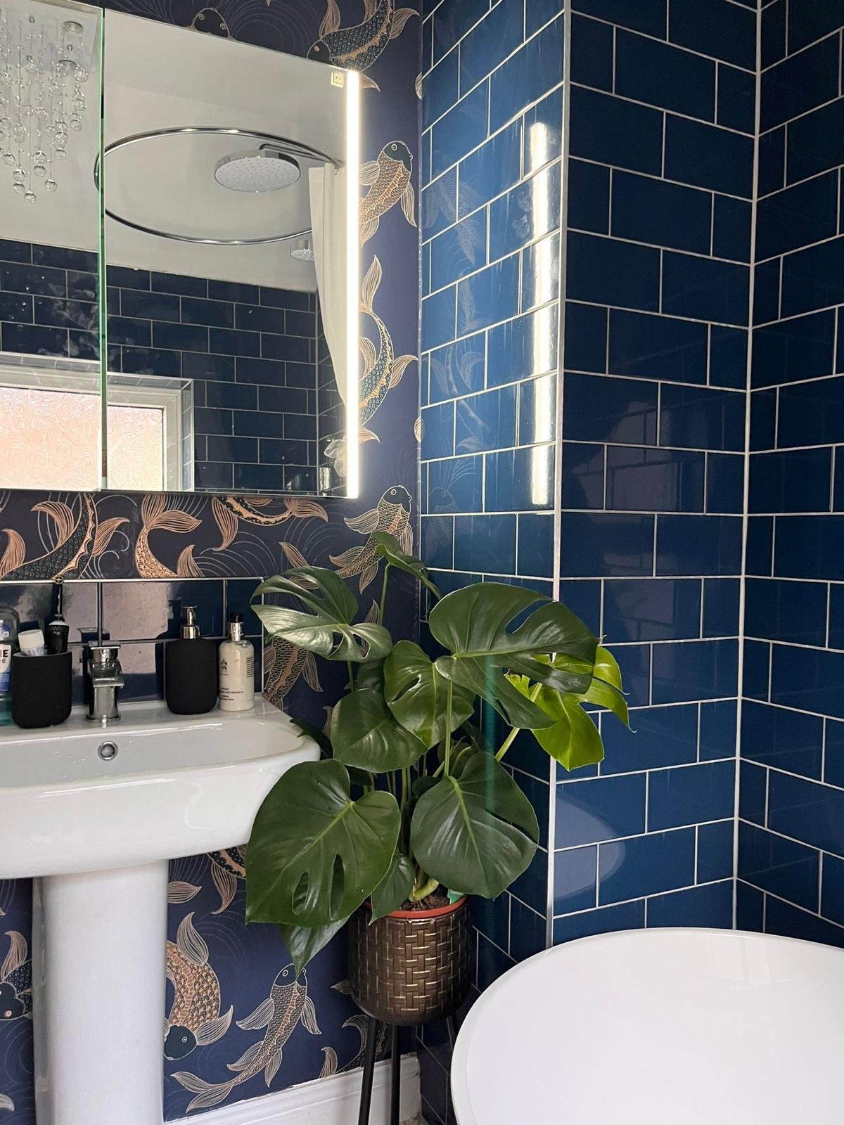 Professional bathroom tiling, underfloor heating and detailed finishing in Derbyshire